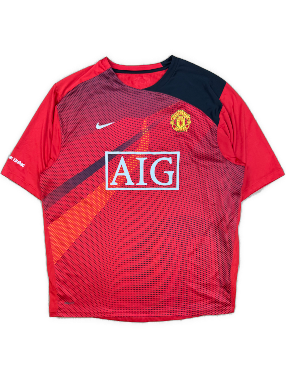 vintage Nike Manchester United trainingjersey {XL}