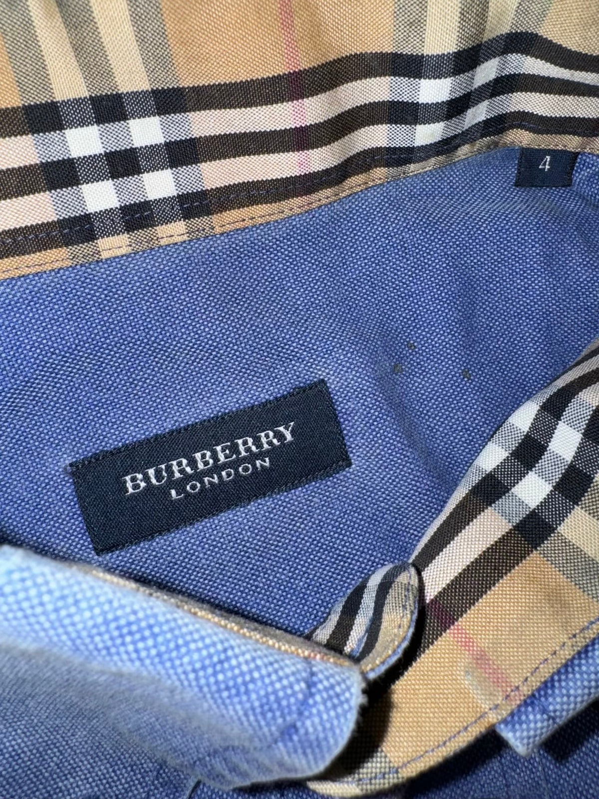vintage Burberry shirt {L}