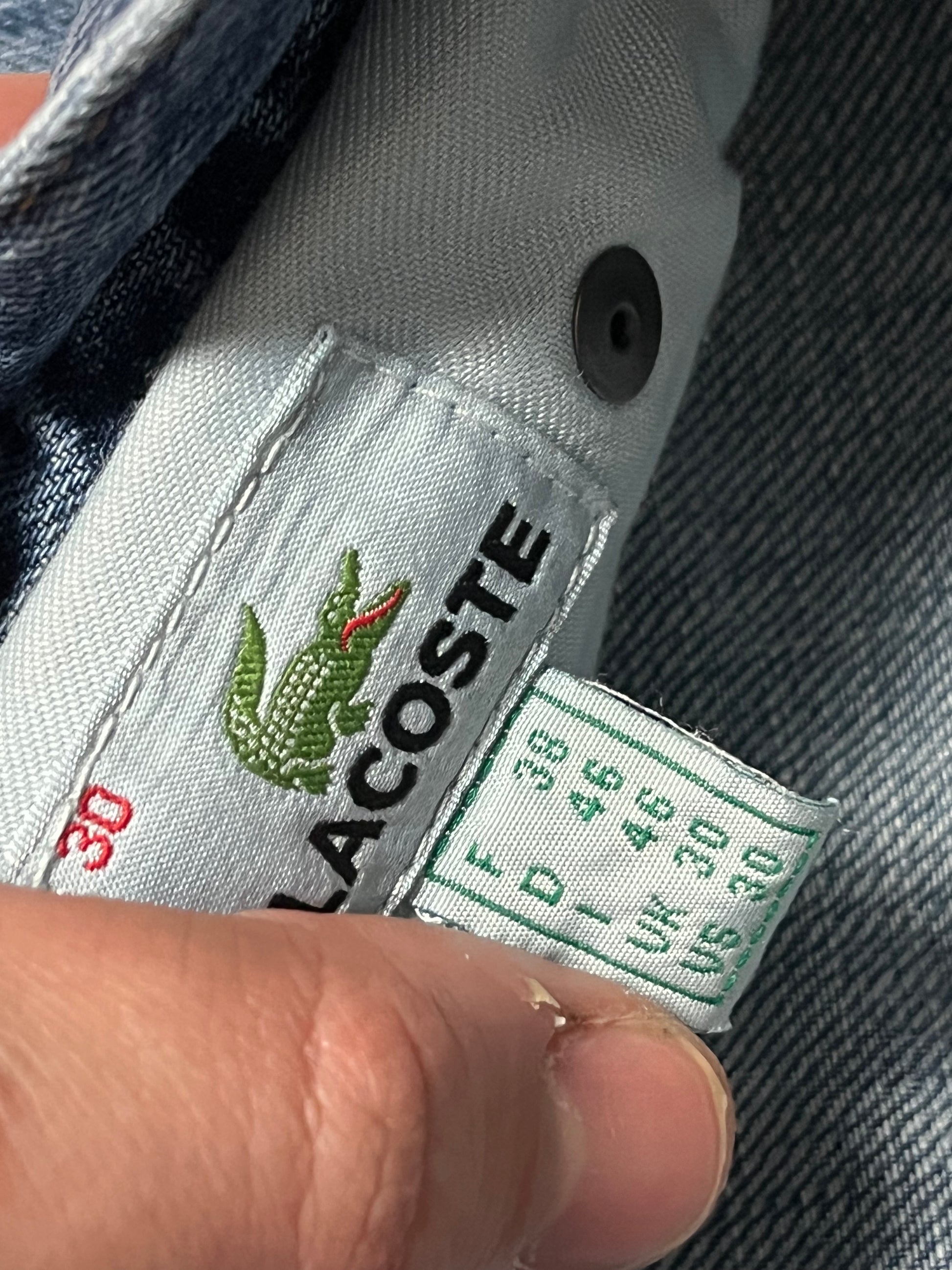 vintage Lacoste jeans {M}