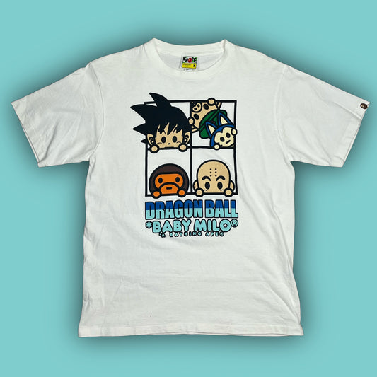 vintage BAPE a bathing ape X DRAGON BALL t-shirt {M}