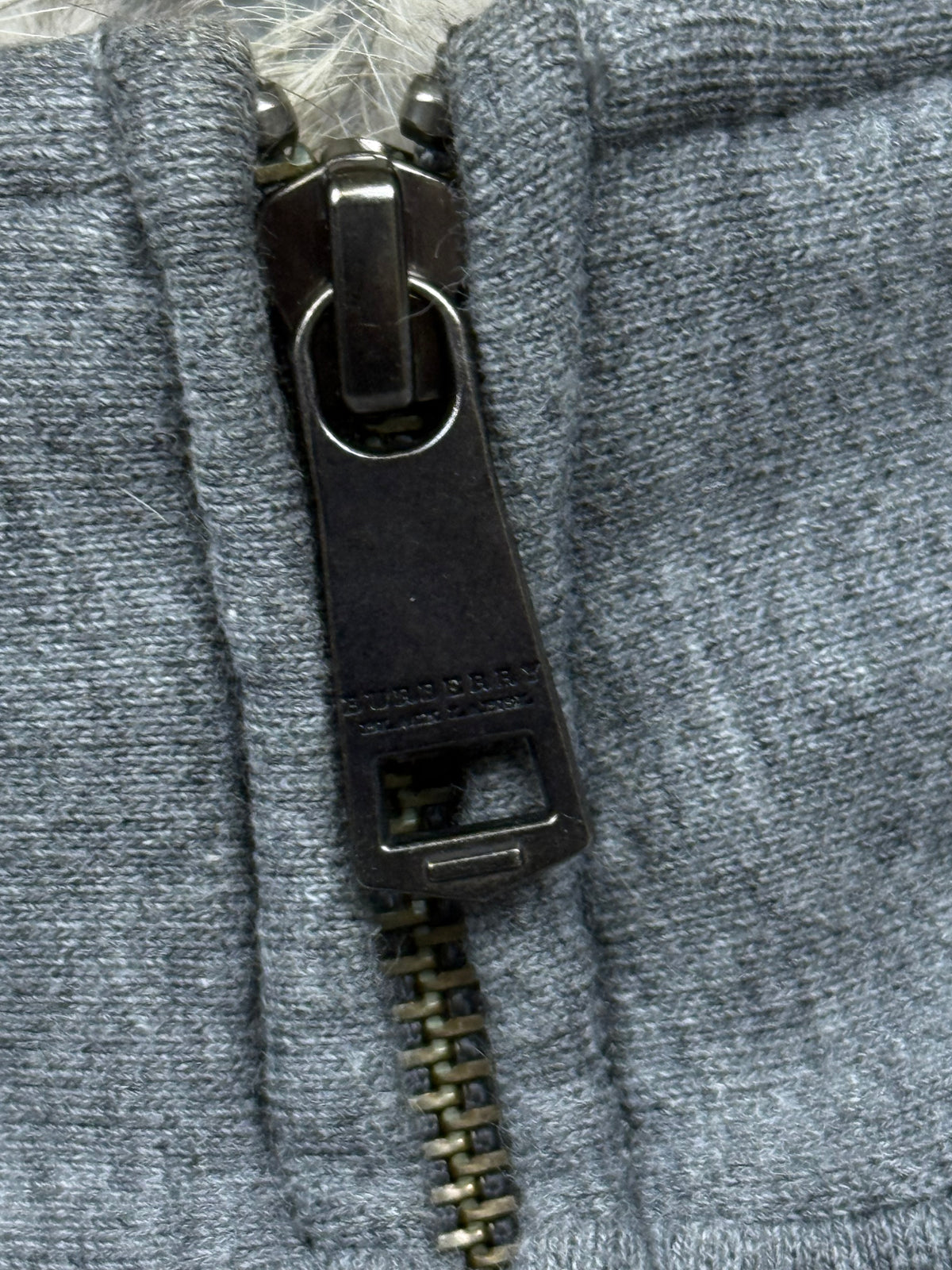 vintage Burberry Black Label sweatjacket {S}
