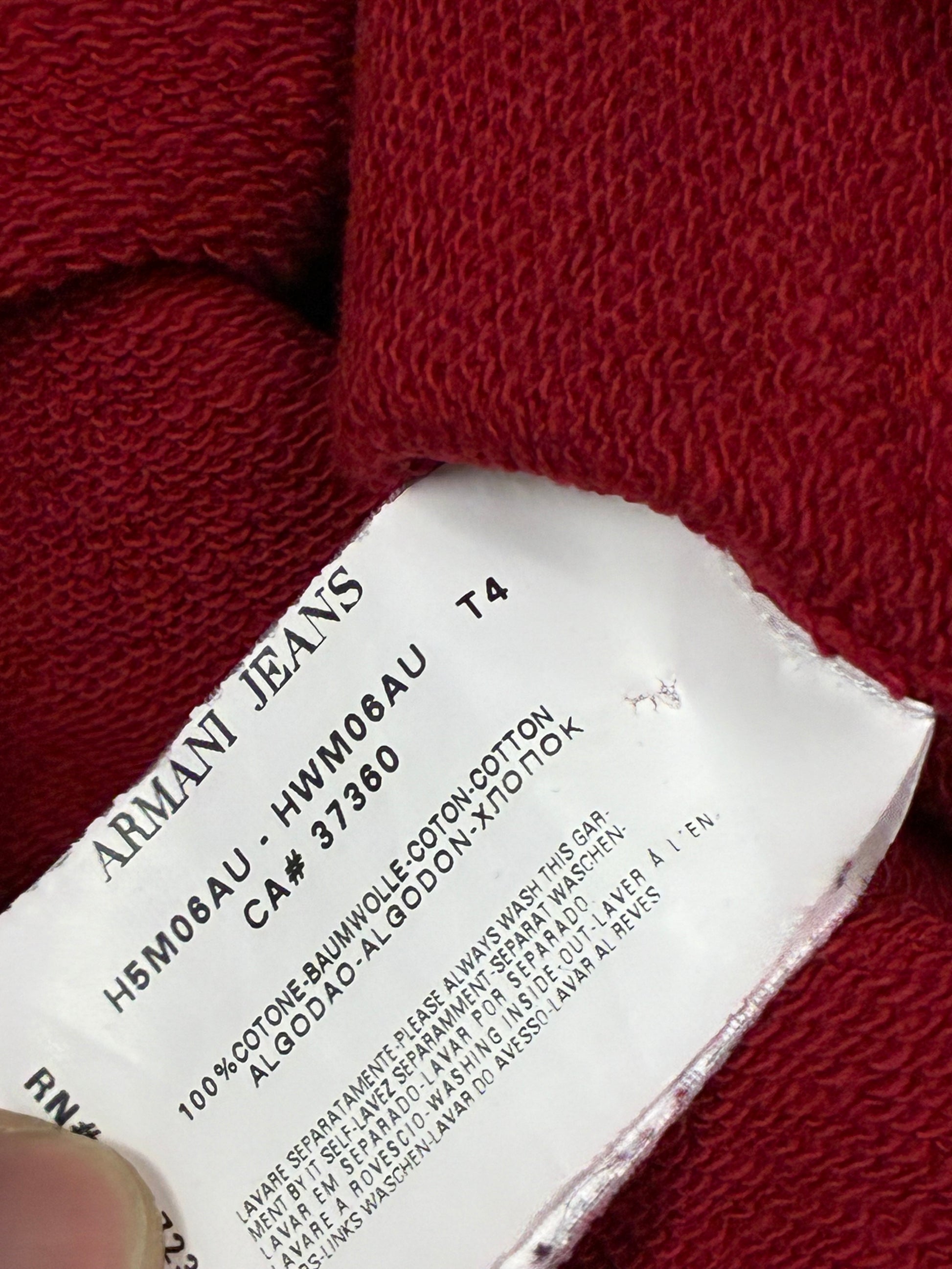 vintage Armani Jeans sweater {S}