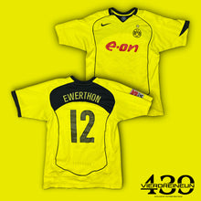 Cargar imagen en el visor de la galería, vintage Nike Dortmund EWERTHON12 2004-2005 home jersey {S}
