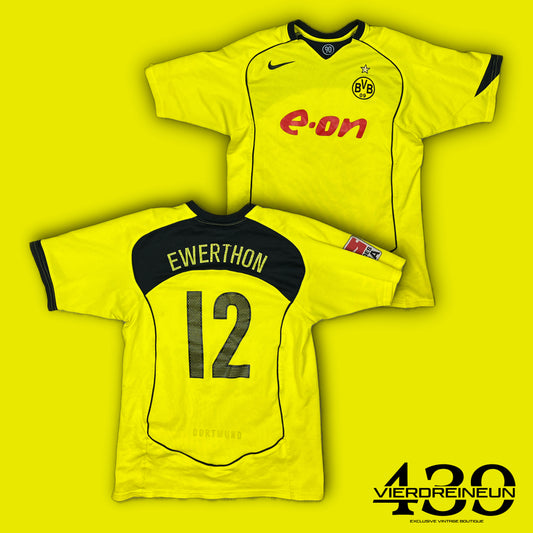 vintage Nike Dortmund EWERTHON12 2004-2005 home jersey {S}