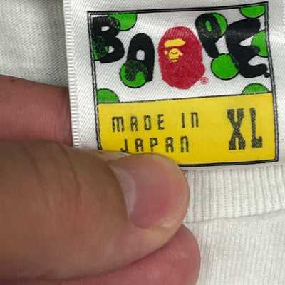 vintage BAPE a bathing ape t-shirt  {XL}