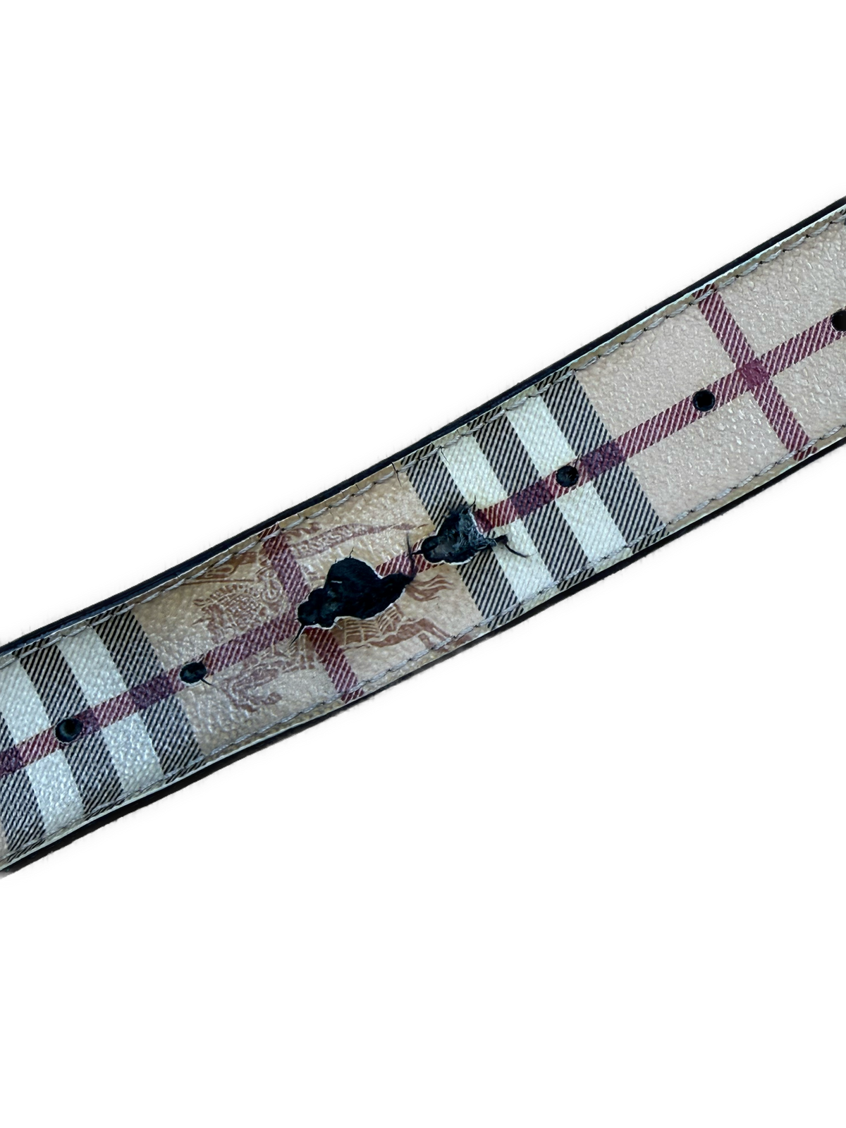 vintage Burberry belt