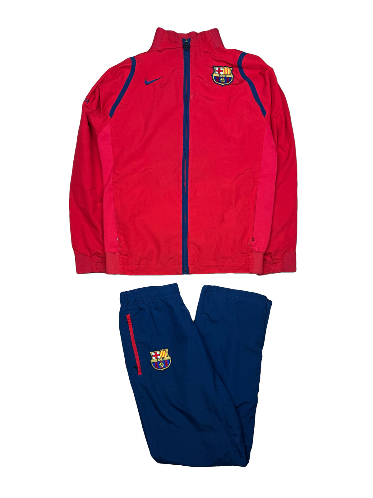 vintage Nike Fc Barcelona tracksuit {XS}