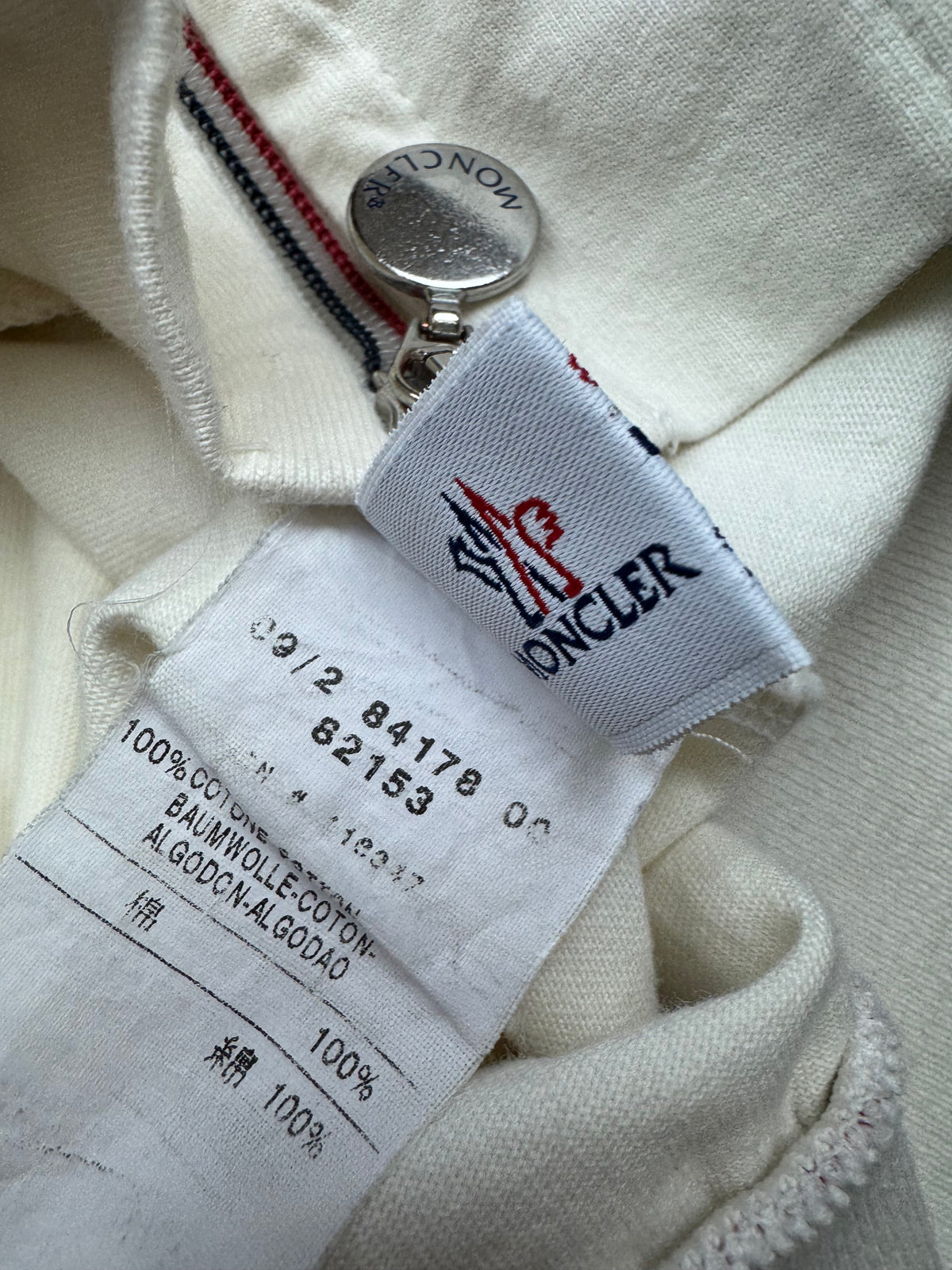 vintage Moncler sweatjacket {M}