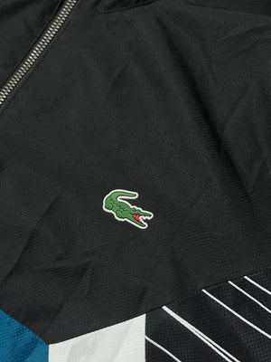 turquoise Lacoste windbreaker {L}