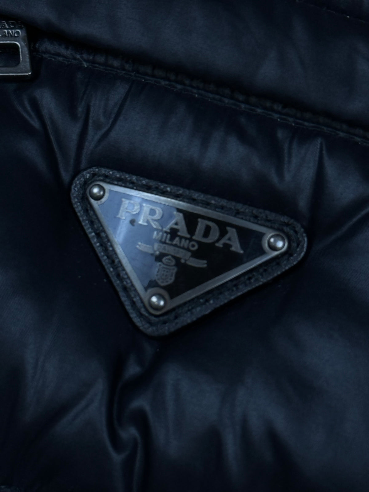 vintage black Prada vest