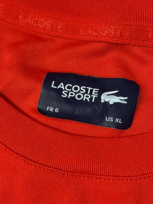 orange Lacoste jersey {XL}