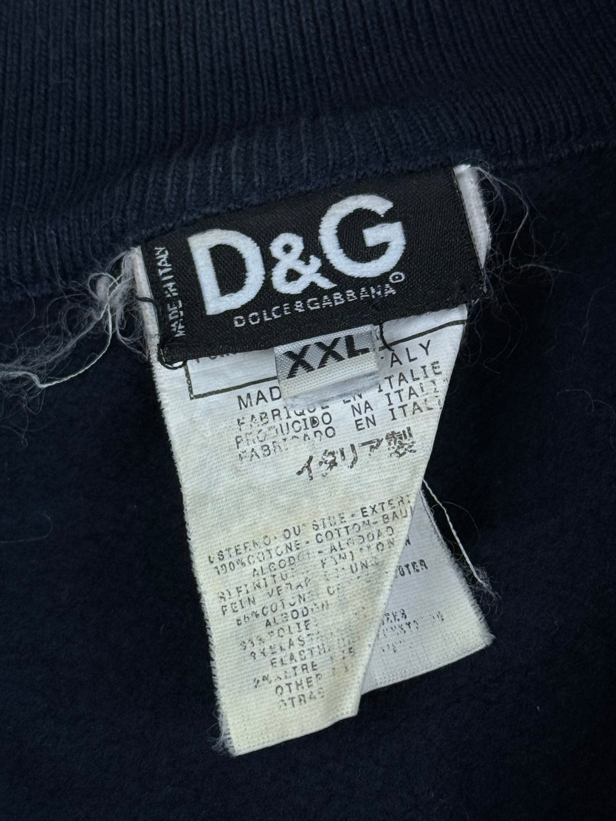 vintage Dolce & Gabbana sweatjacket {XL}