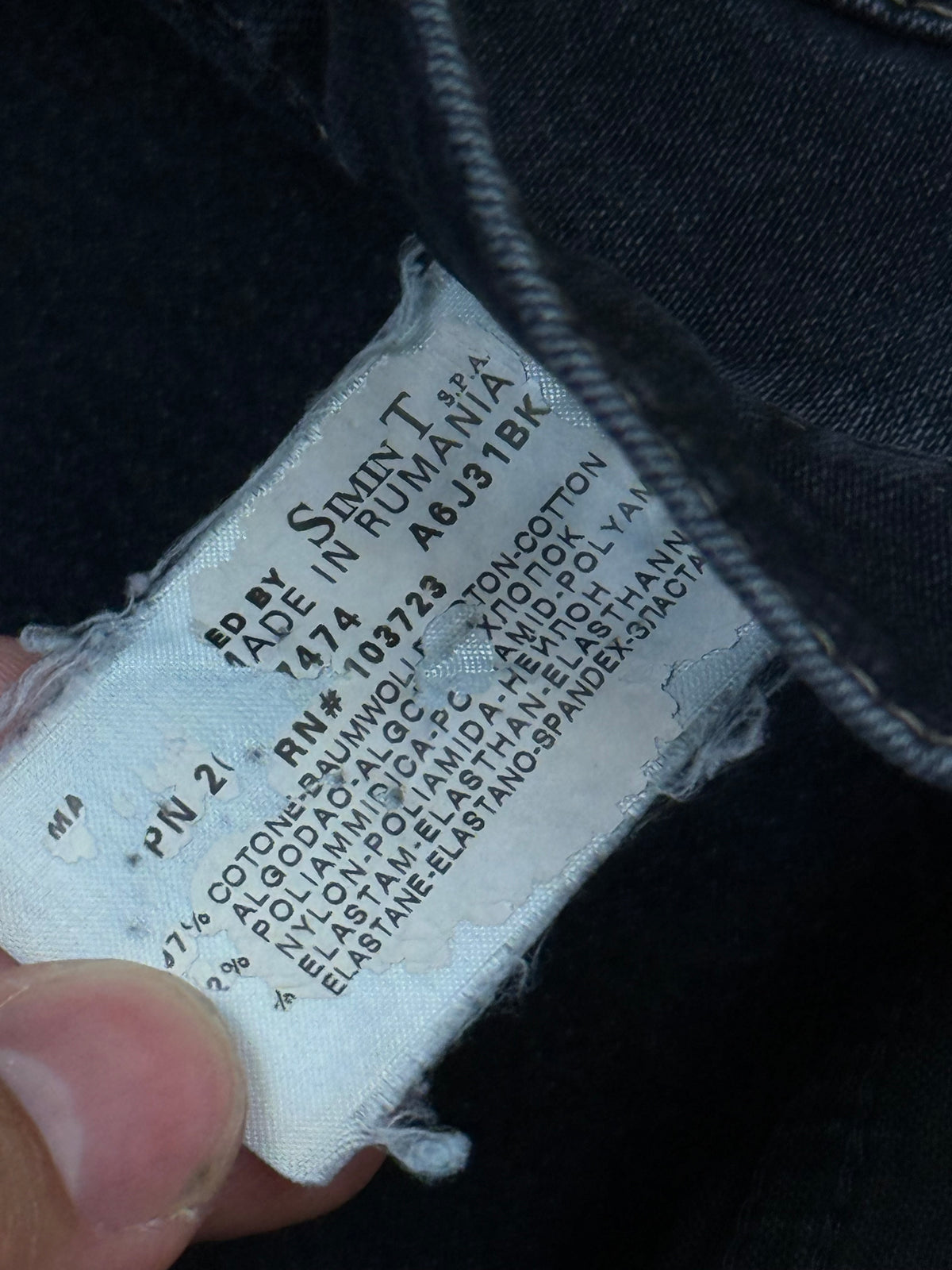 vintage Armani jeans