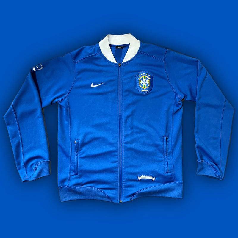 vintage Nike Brasil trackjacket {L-XL}