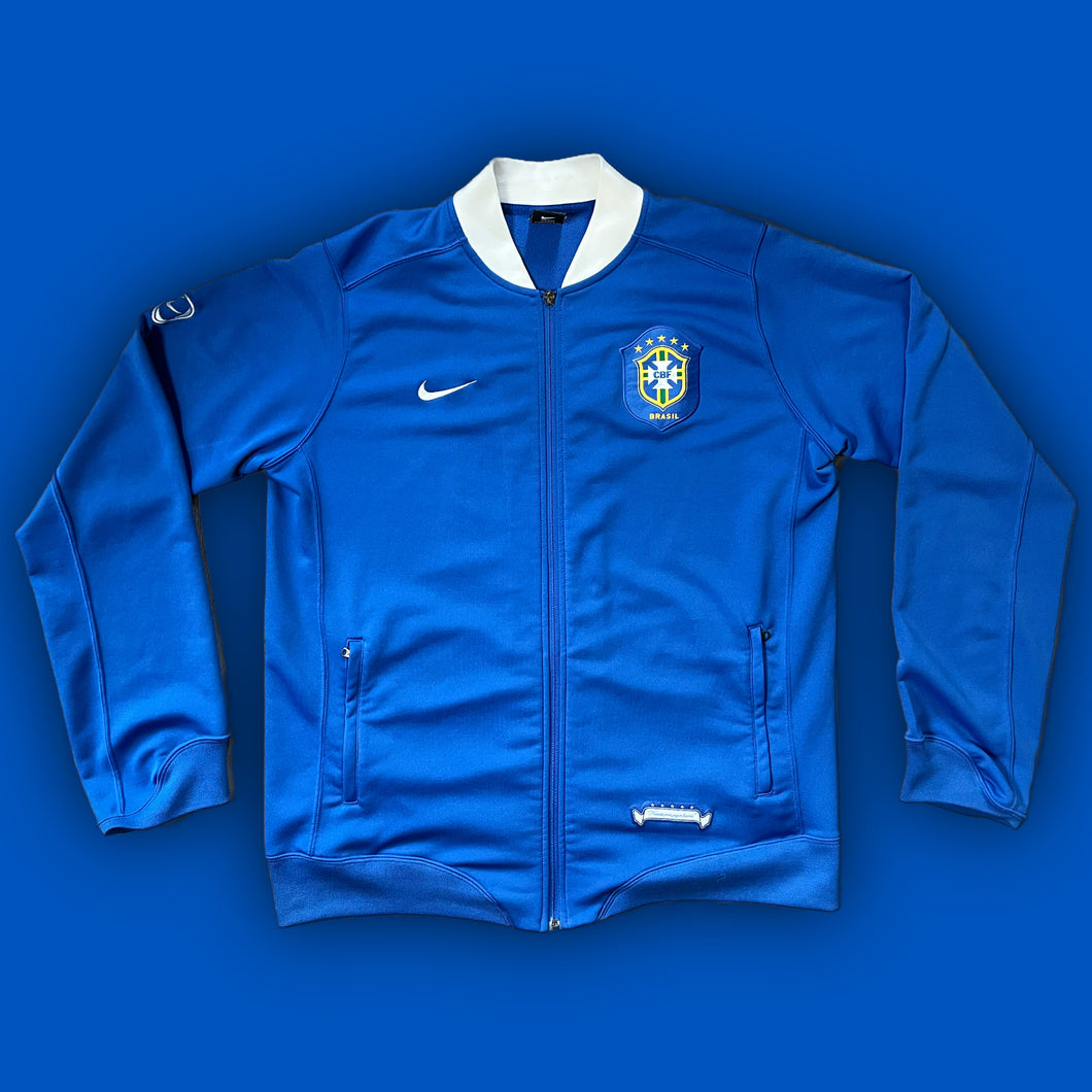 vintage Nike Brasil trackjacket {L-XL}