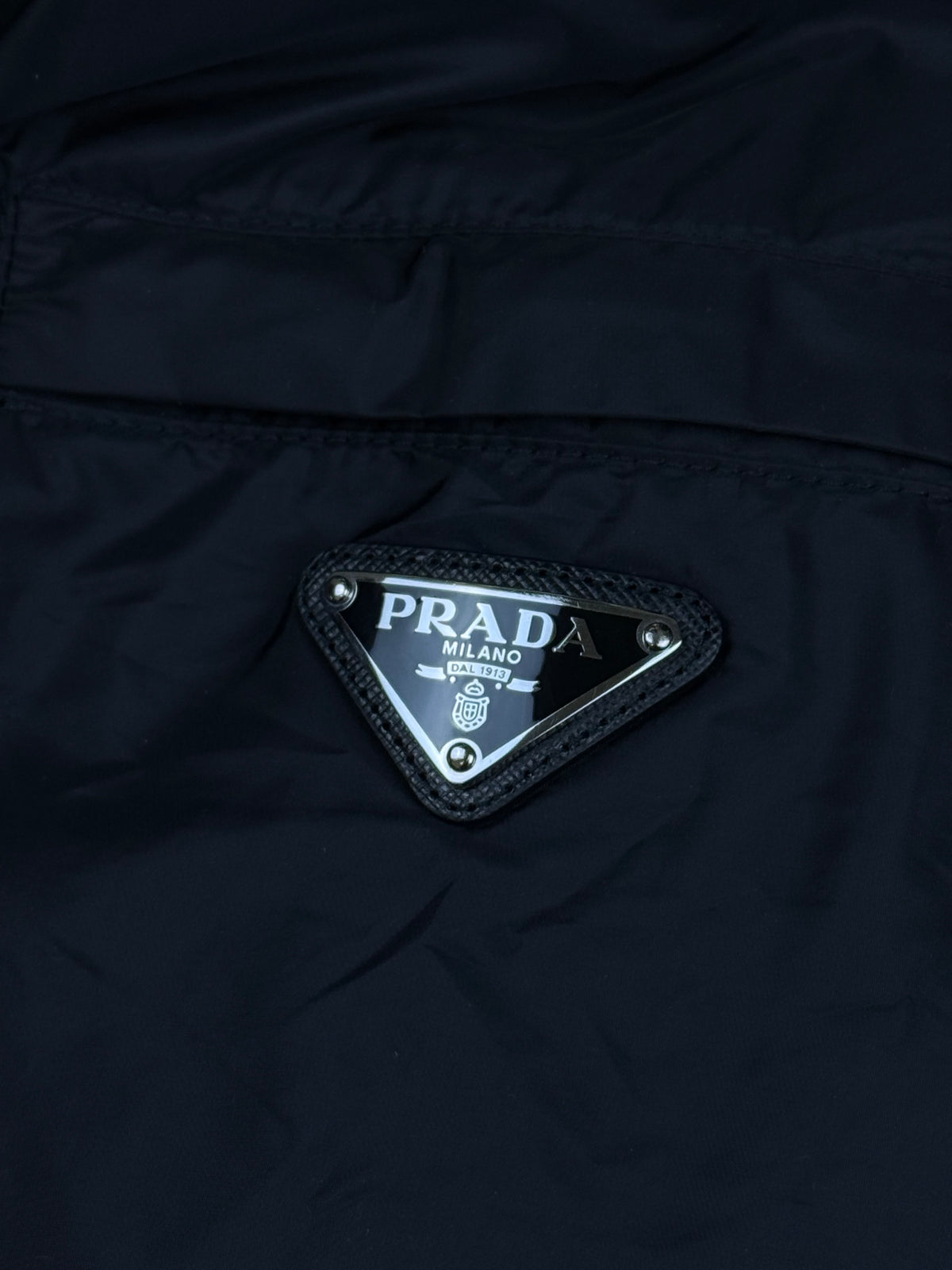 black Prada windbreaker {XL}