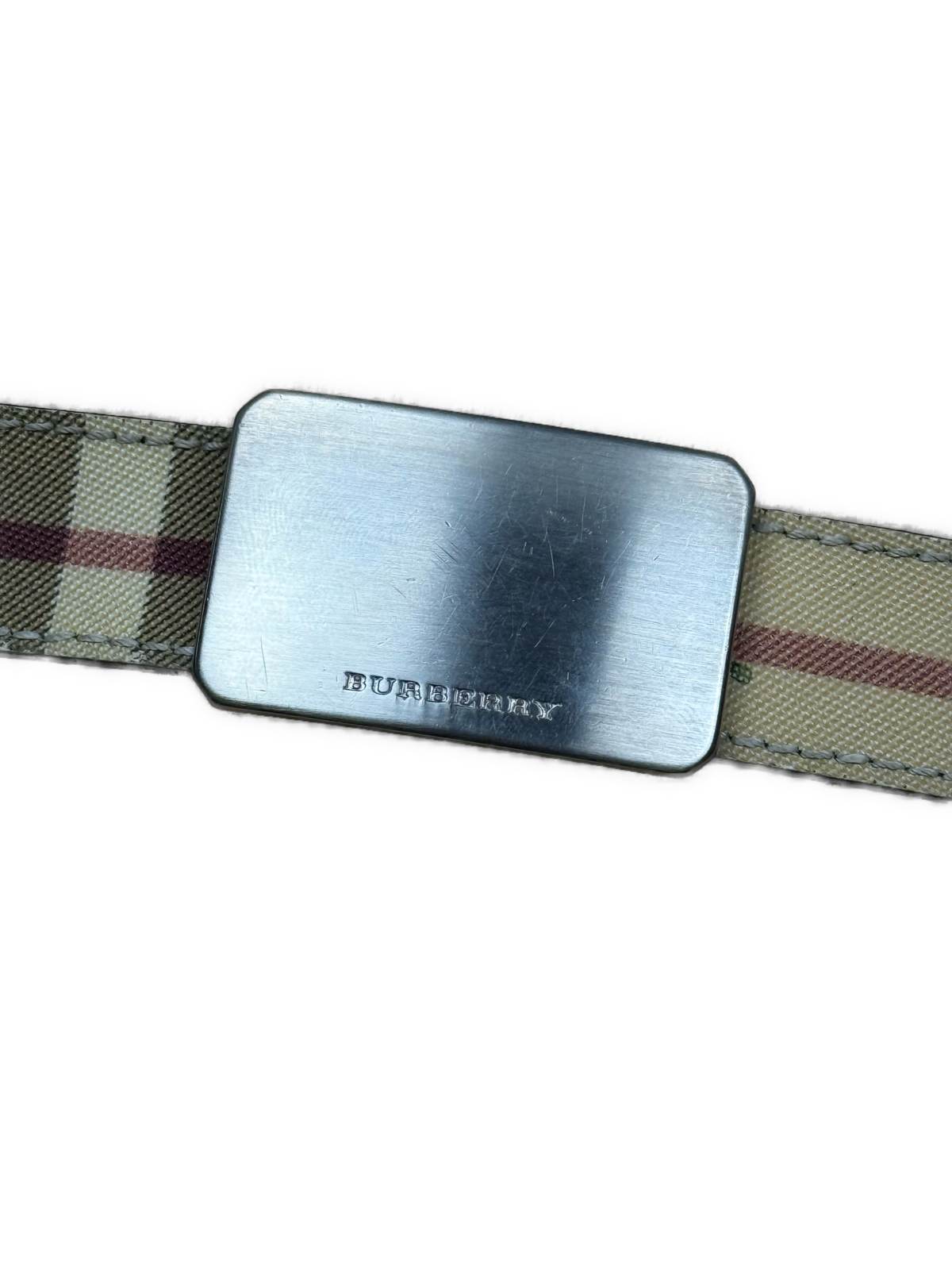 vintage Burberry belt
