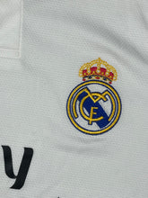 Carica l&#39;immagine nel visualizzatore di Gallery, white Adidas Real Madrid 2018-2019 home jersey {S}
