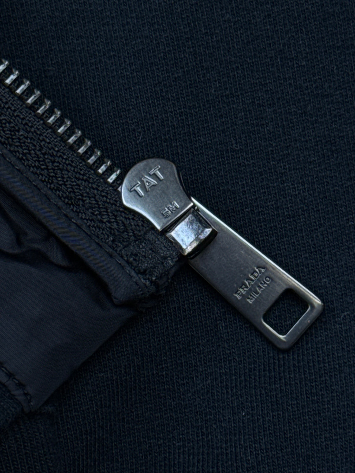 vintage Prada hybrid sweatjacket