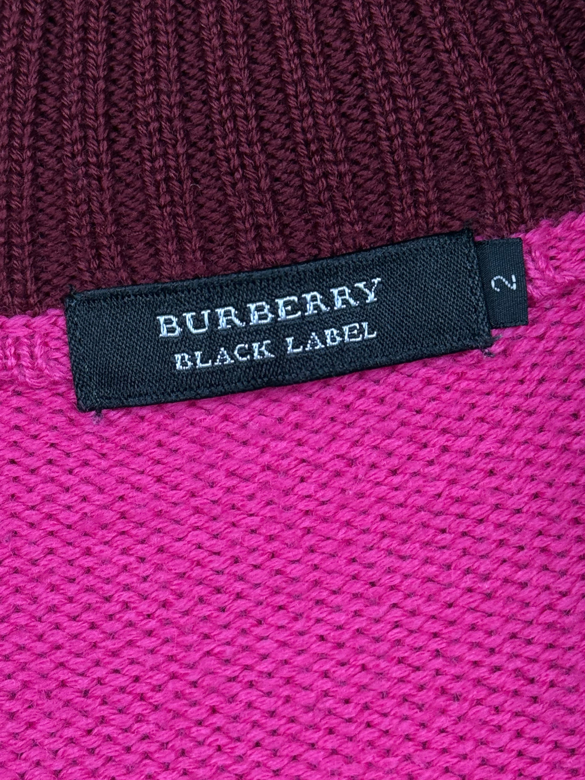 vintage Burberry Black Label sweatjacket {S}