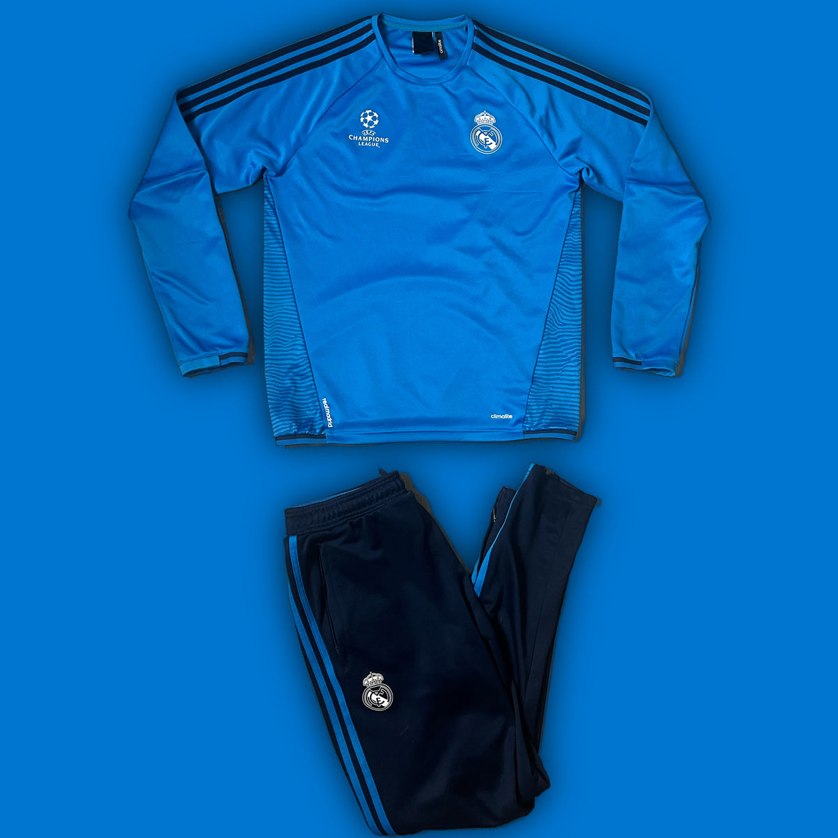 vintage Adidas Real Madrid jogger {S}