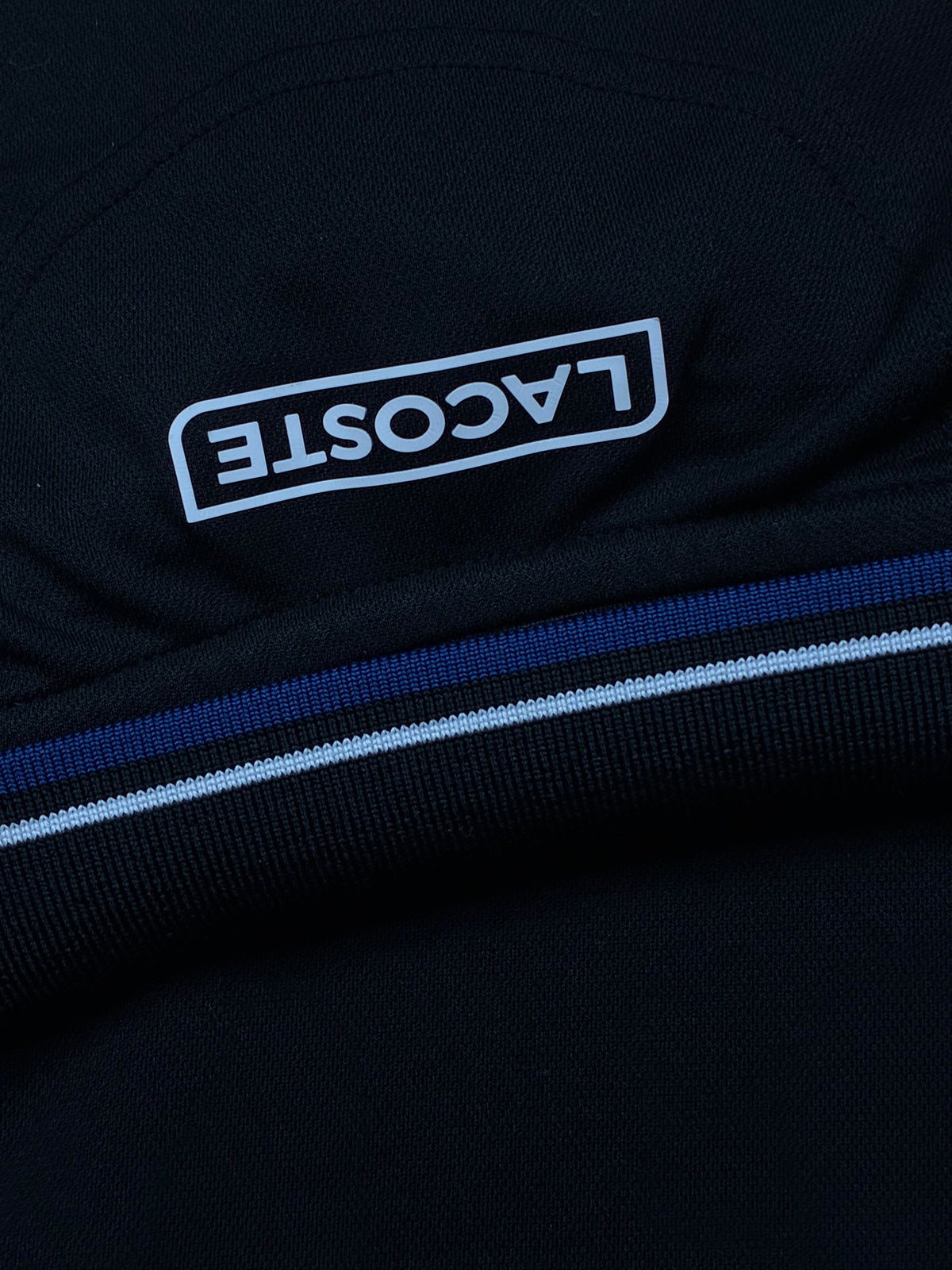 black Lacoste polo {M}