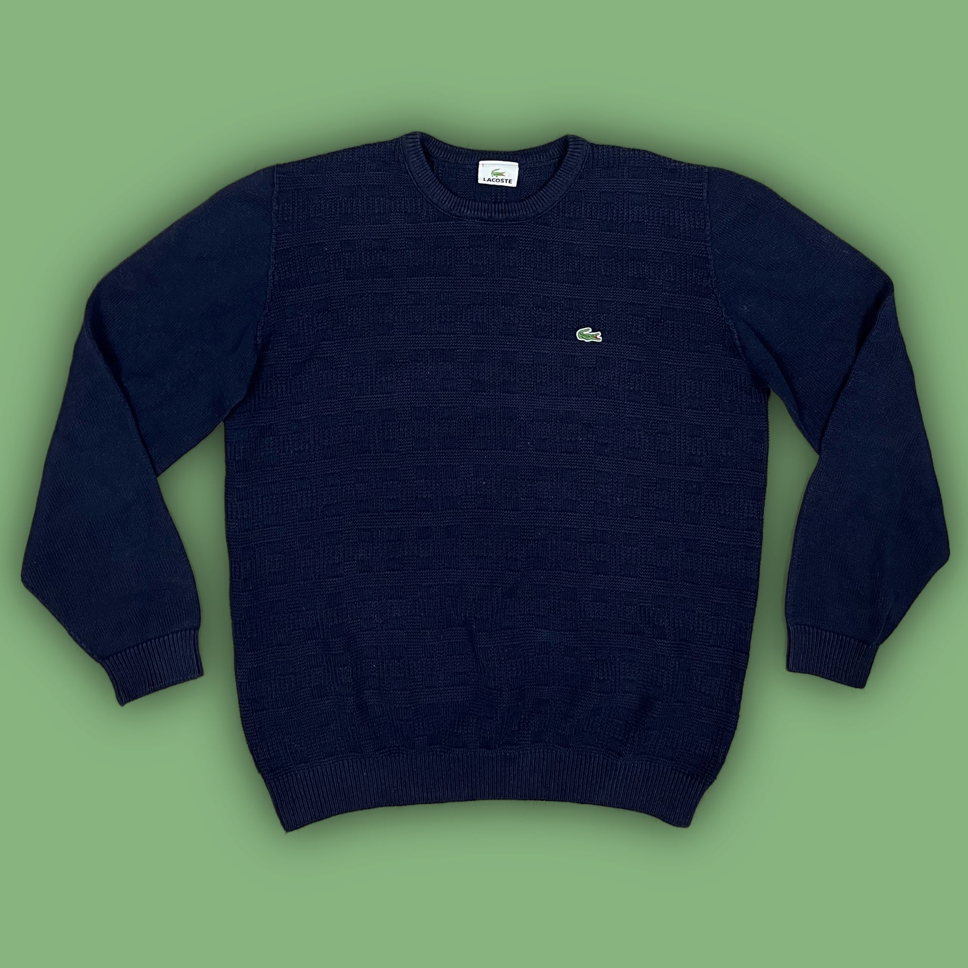 vintage Lacoste knittedsweater {L}