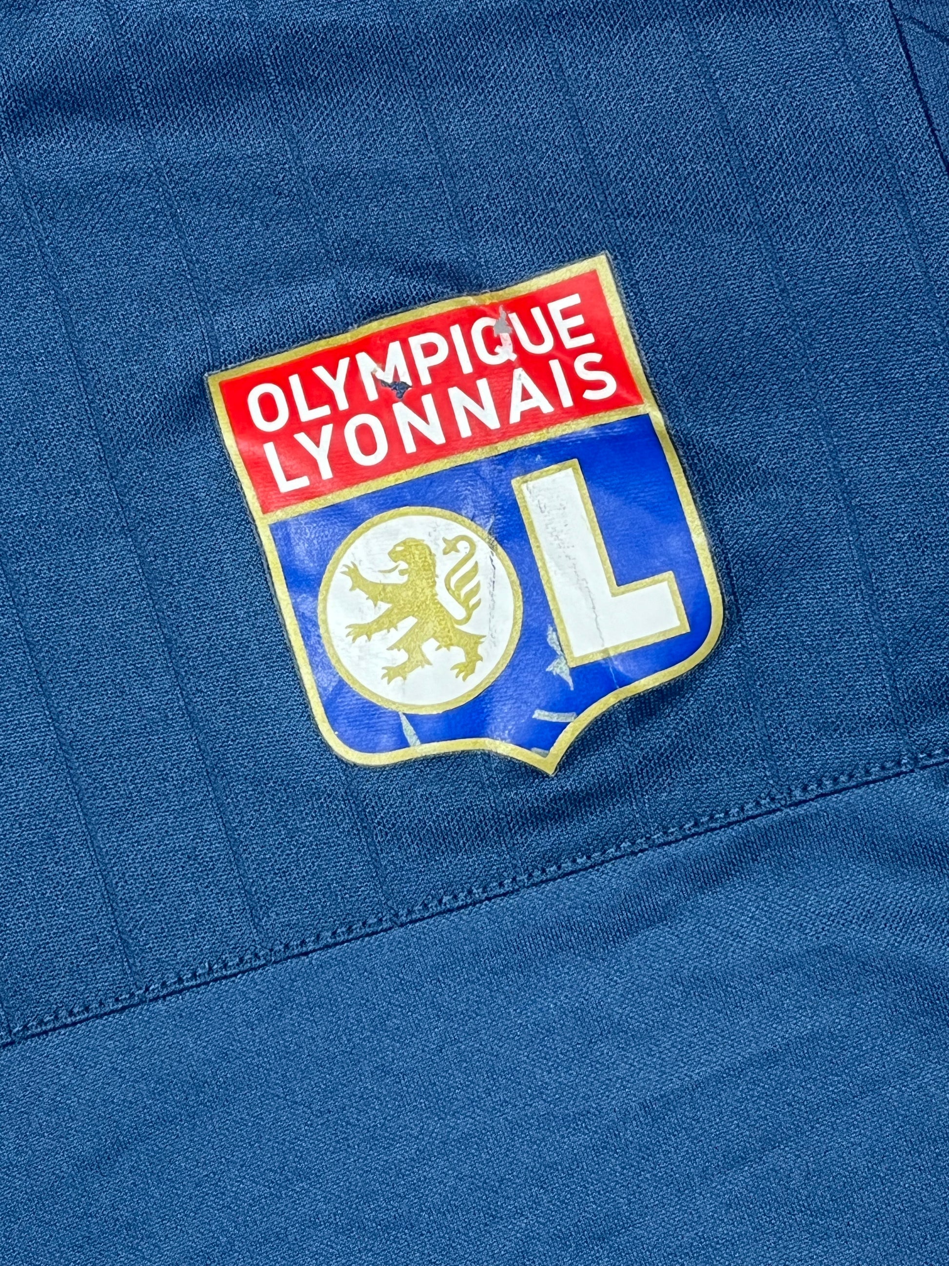 vintage Adidas Olympique Lyon trainingjersey {S}