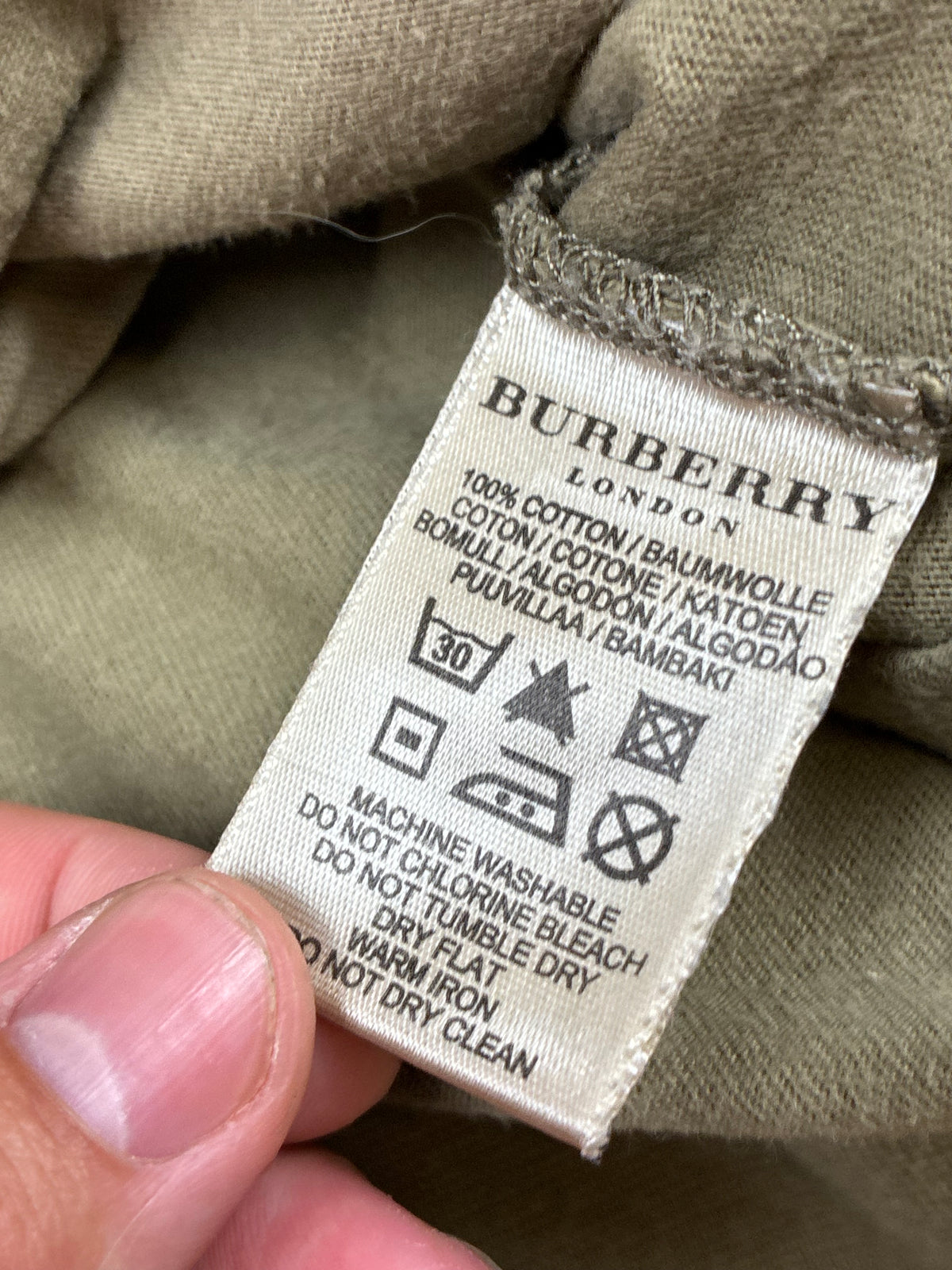 vintage Burberry sweatjacket {L}