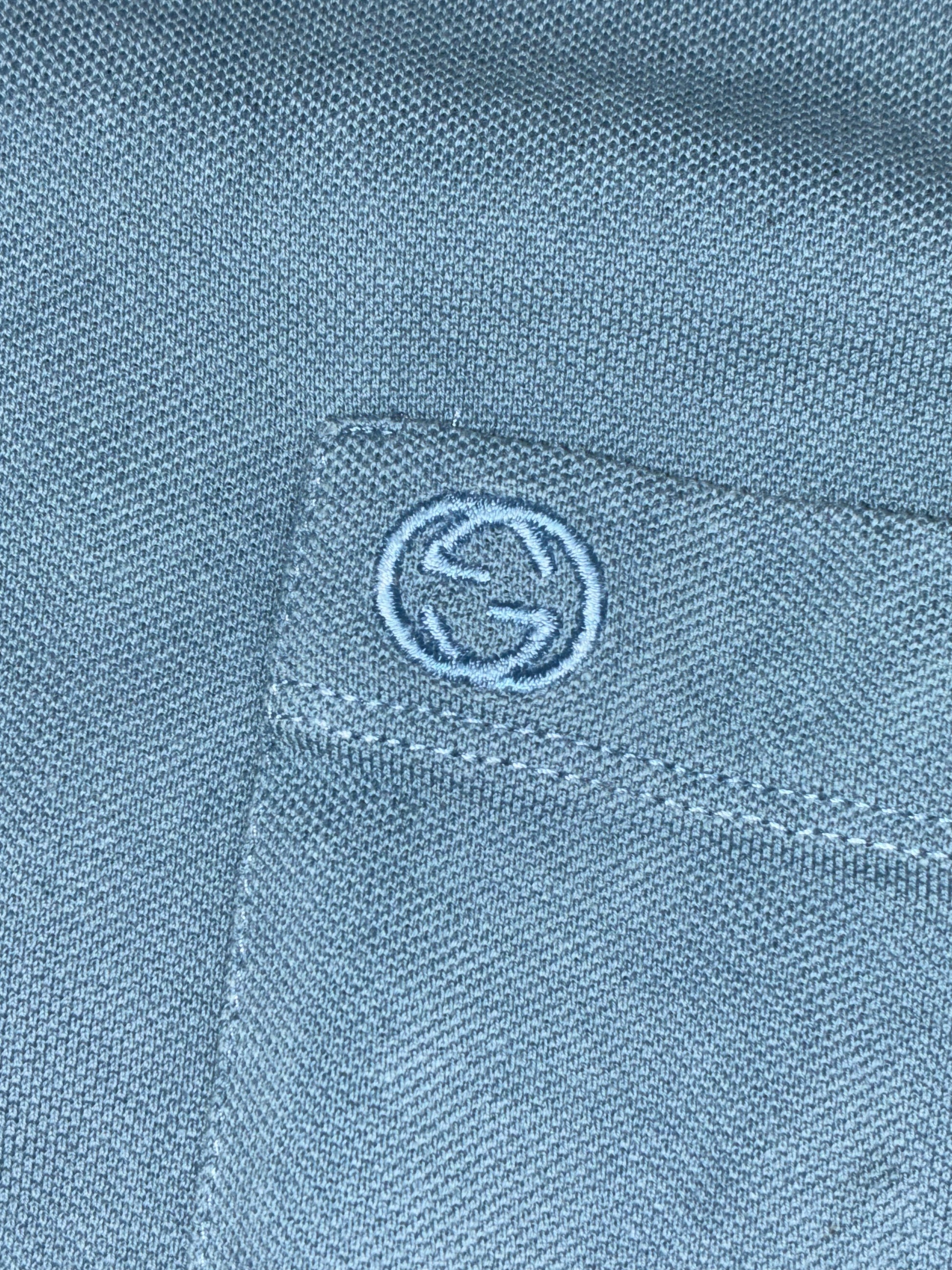 vintage babyblue Gucci polo {XL}