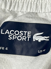 Load image into Gallery viewer, white/black Lacoste trackpants {L}

