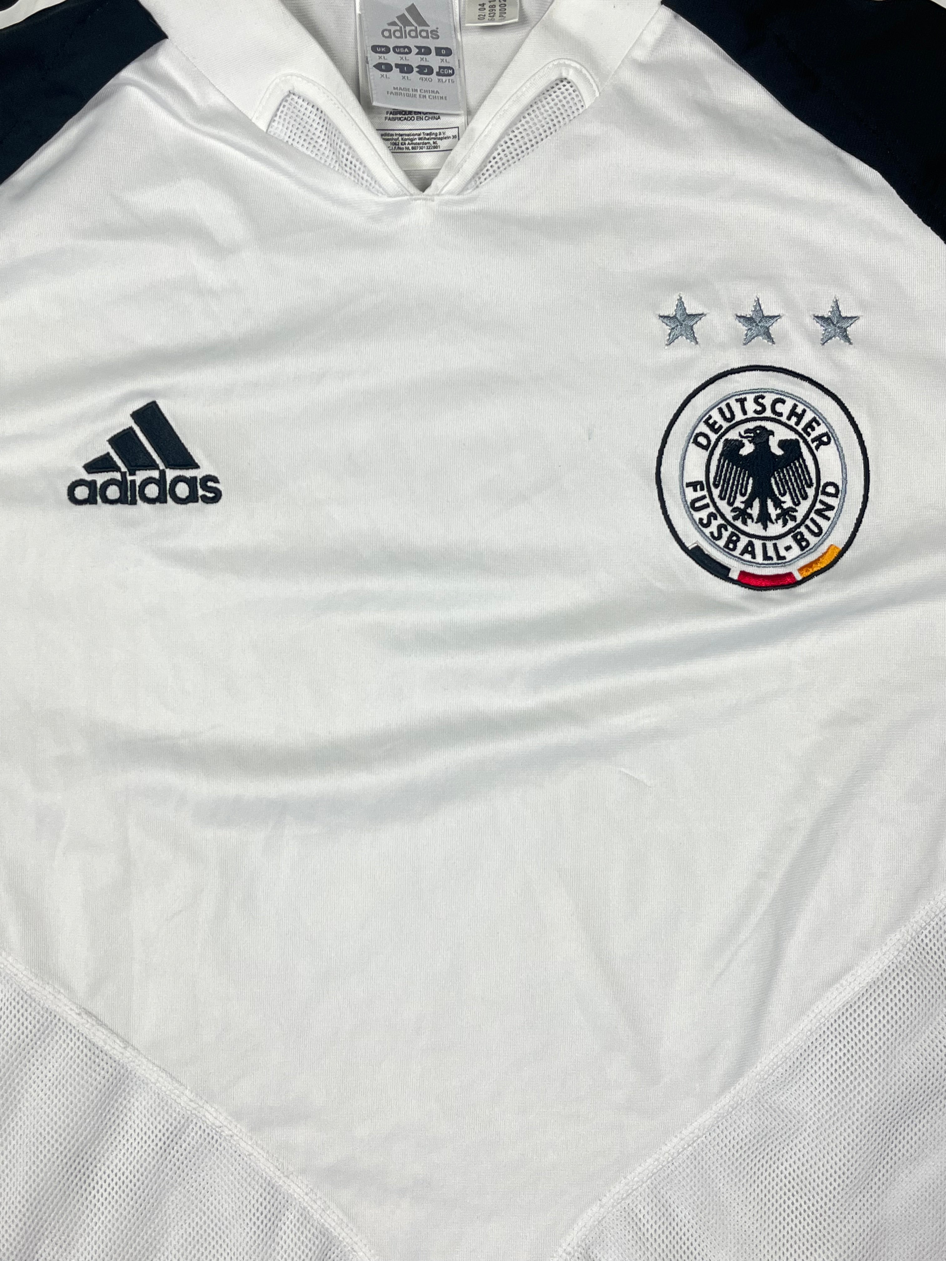 vintage Adidas Germany 2004 home jersey XL vierdreineun