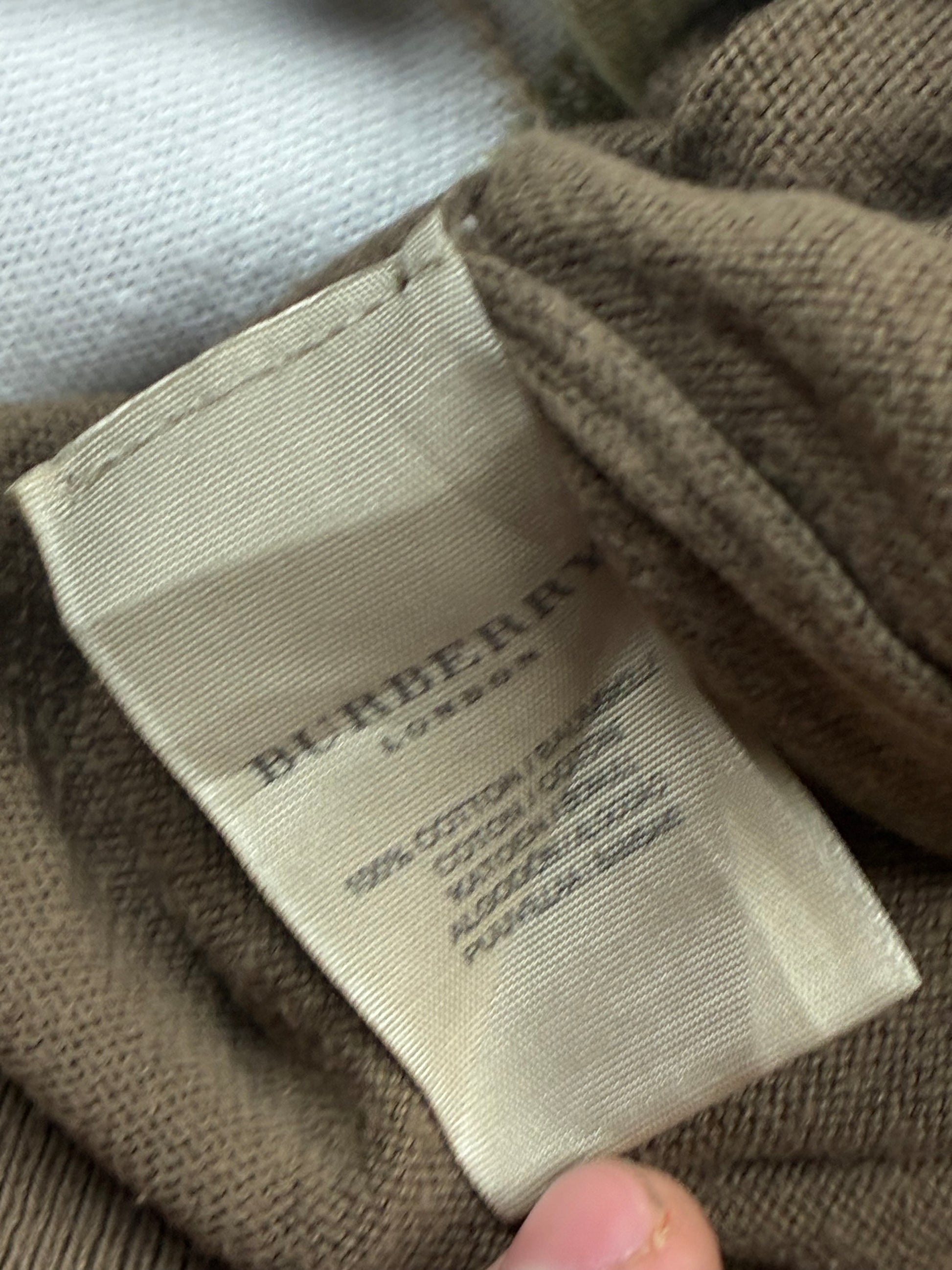 vintage Burberry knittedsweater {XL}