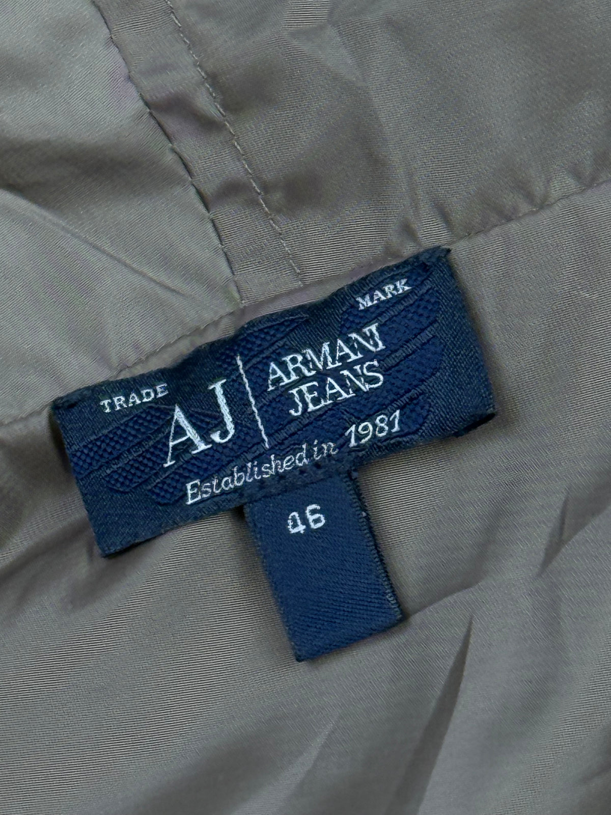 vintage Armani Jeans windbreaker
