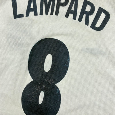 vintage Umbro England LAMPARD8 home jersey {M}