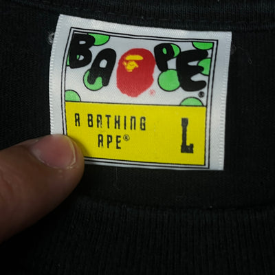 vintage BAPE a bathing ape t-shirt {L}