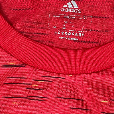 red Adidas Manchester United 2020-2021 home jersey {M}