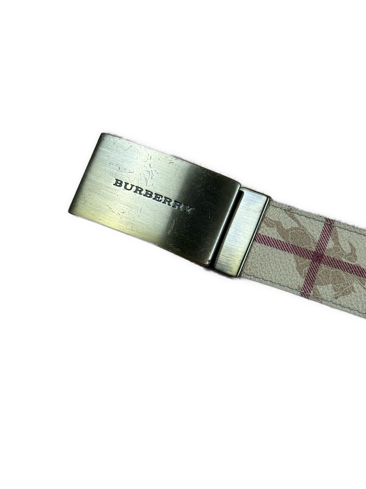 vintage Burberry belt