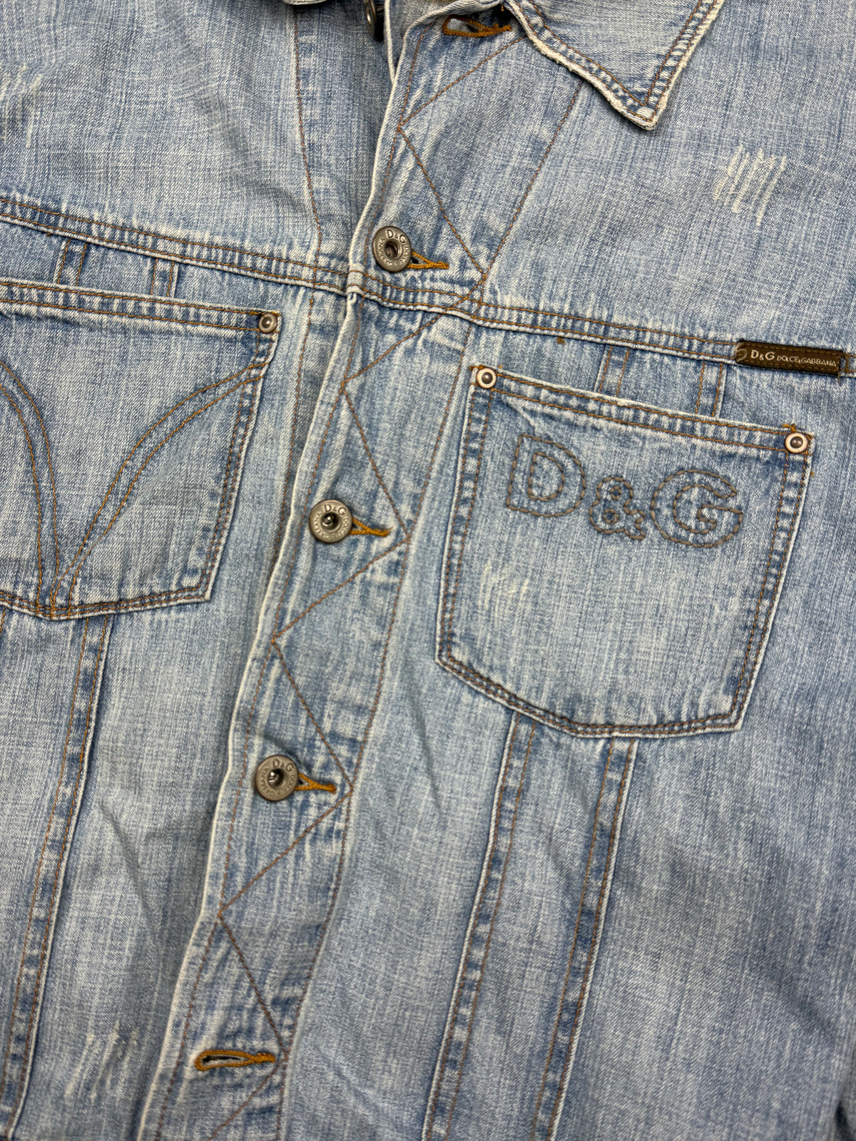 vintage Dolce & Gabbana jeansjacket {S}
