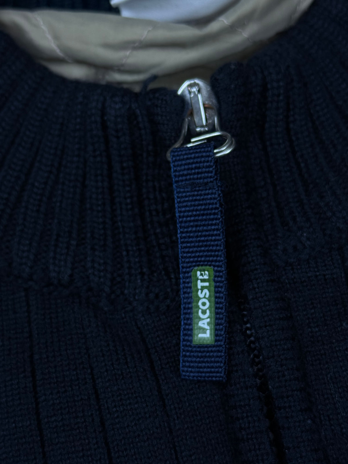 vintage Lacoste sweatjacket {XL}
