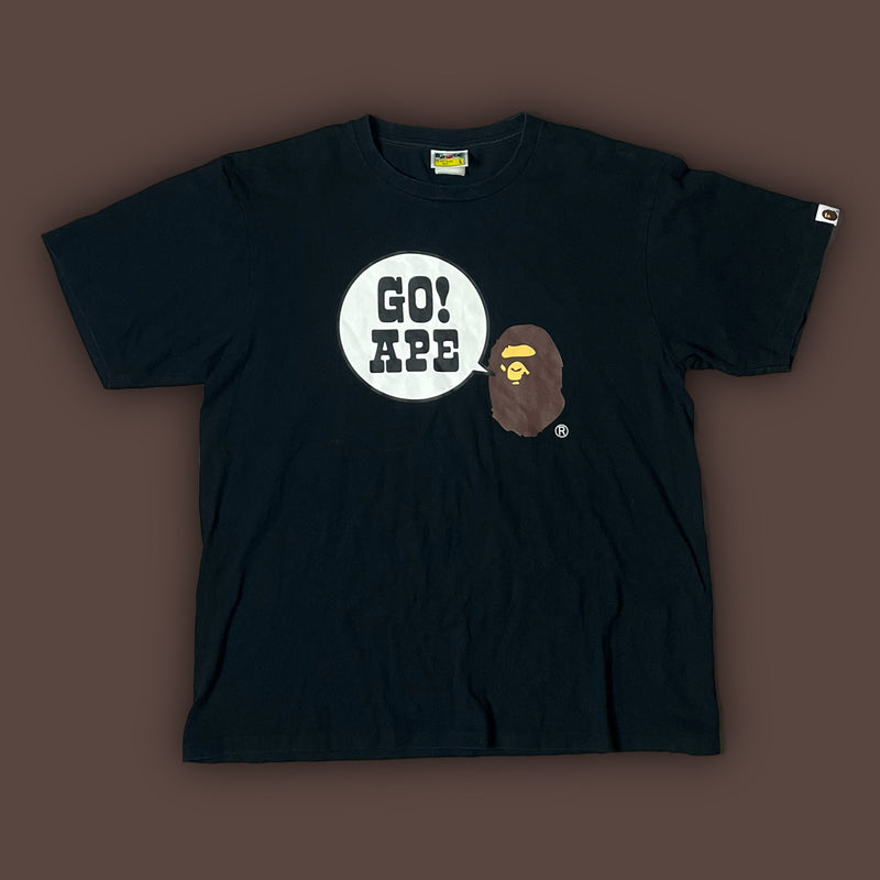 vintage BAPE a bathing ape t-shirt {L}