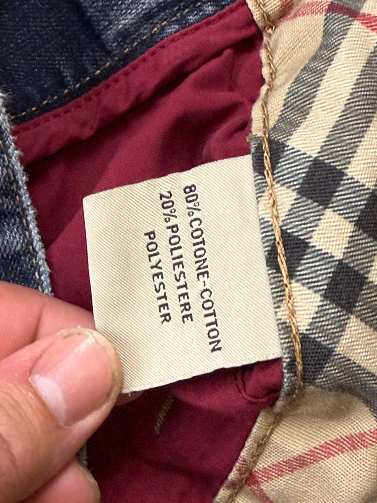 vintage Burberry jeans {L}