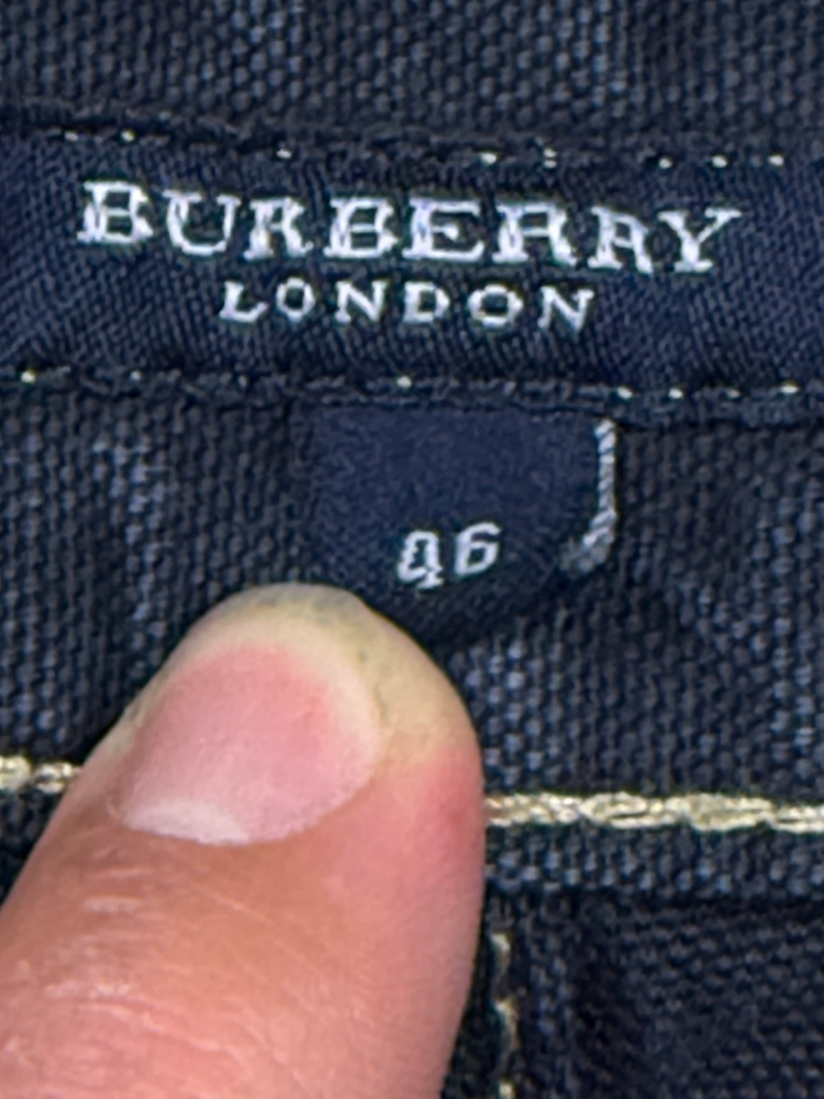 vintage Burberry jeans
