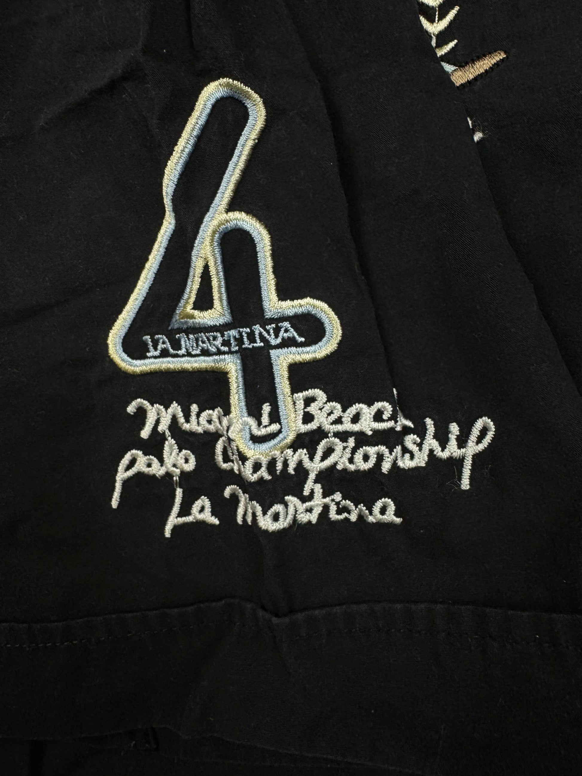 vintage La Martina sleeveless shirt {L}