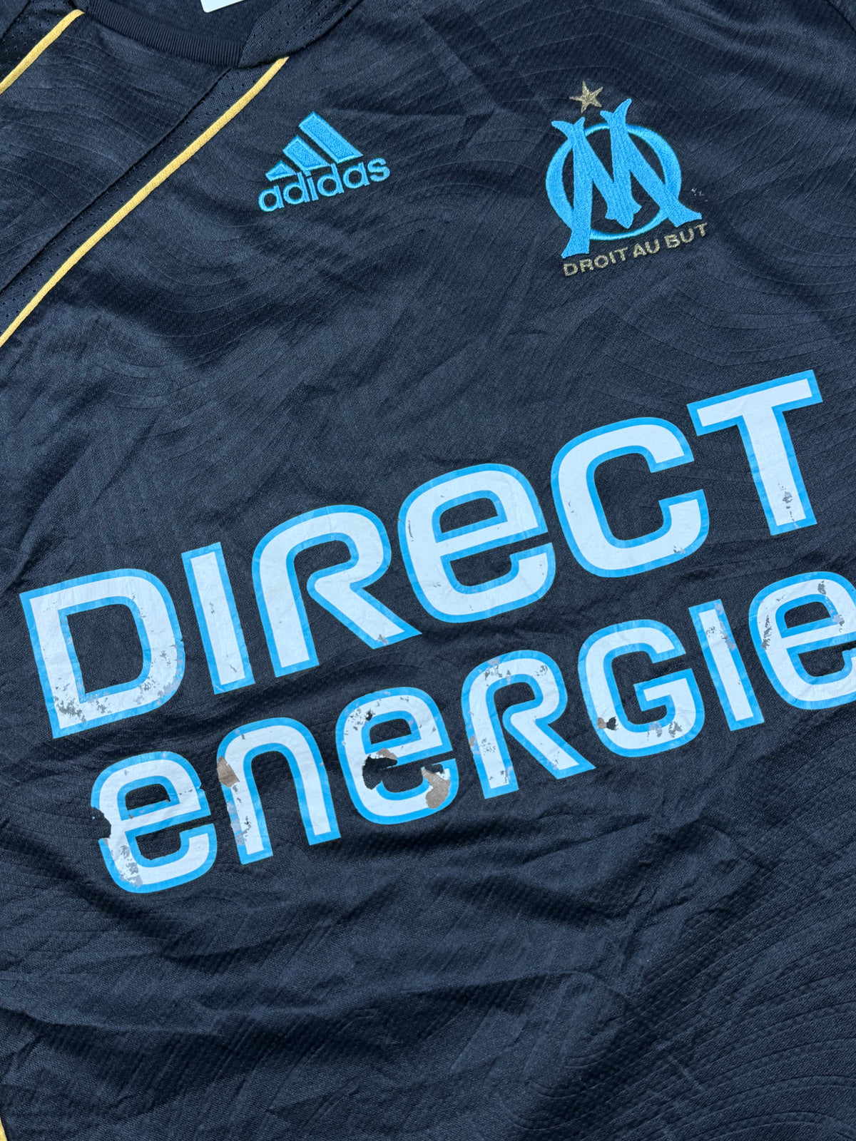 vintage Adidas Olympique Marseille away jersey {XL}