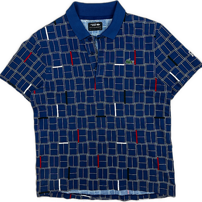 navyblue Lacoste polo {M}