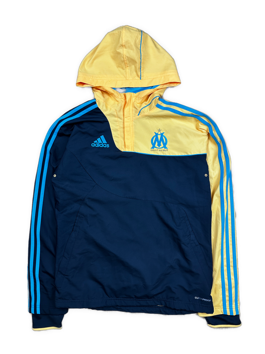 vintage Adidas Olympique Marseille windbreaker {L}