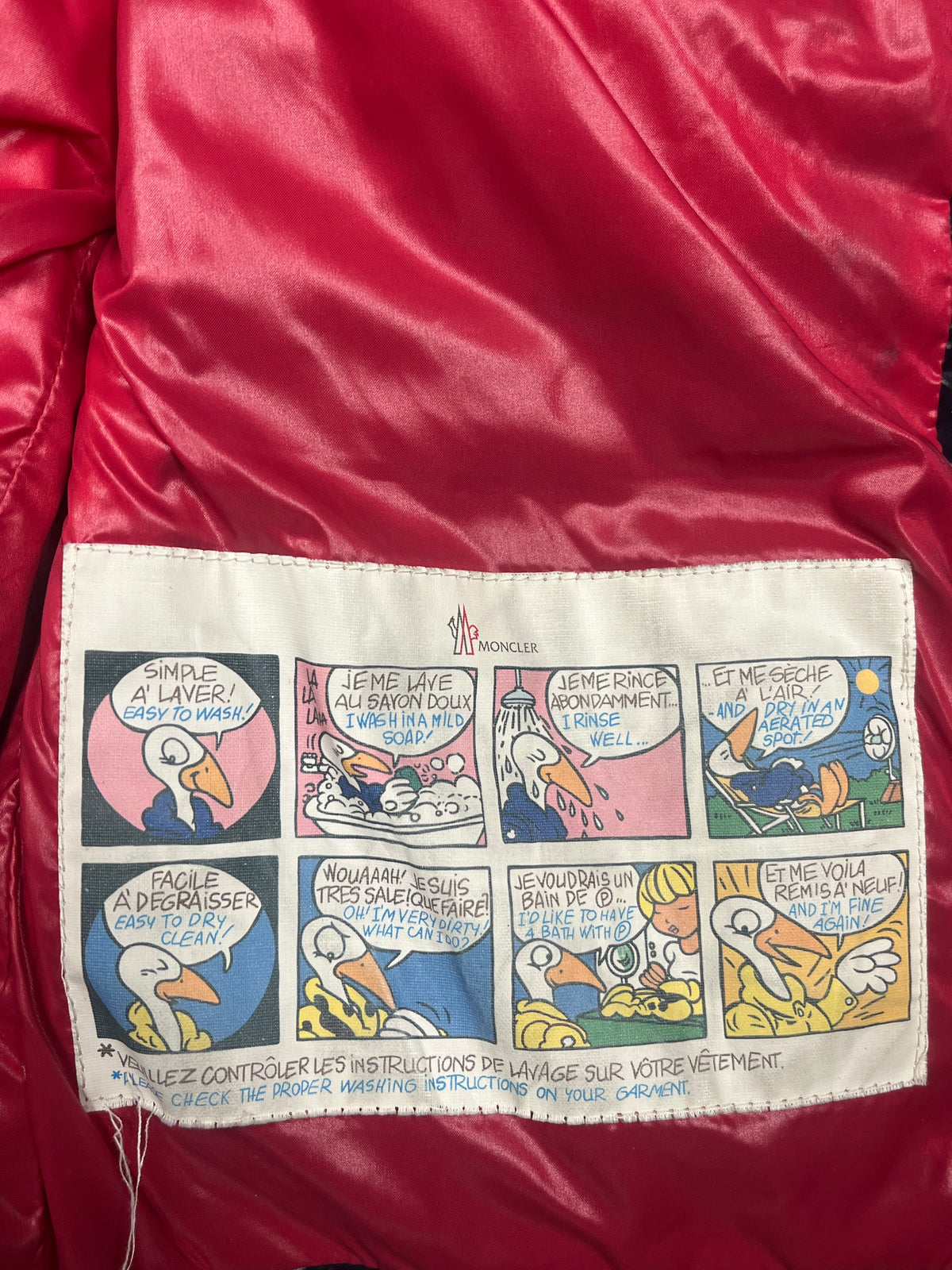 vintage Moncler winterjacket {S}