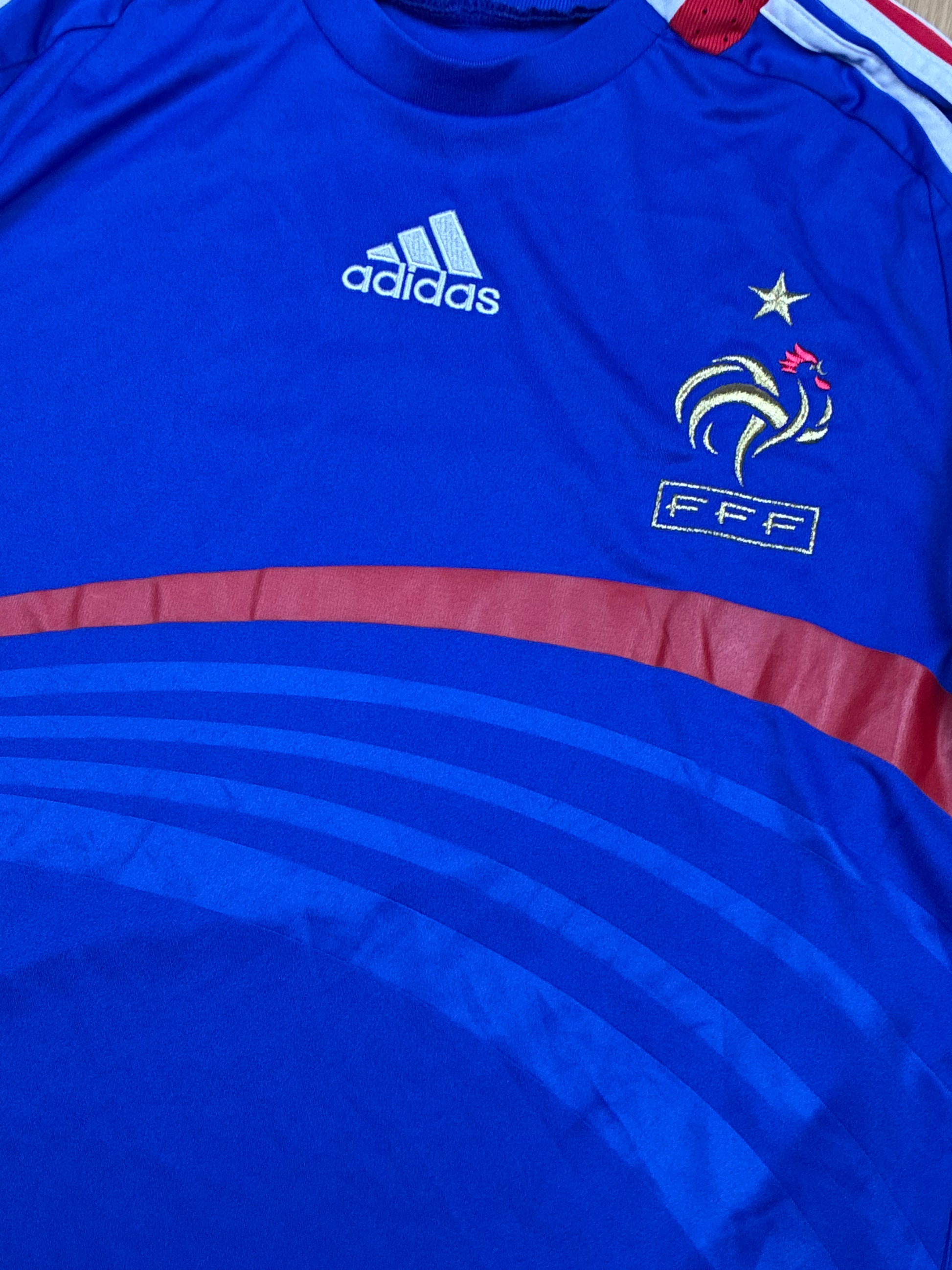 vintage Adidas France home jersey {M}