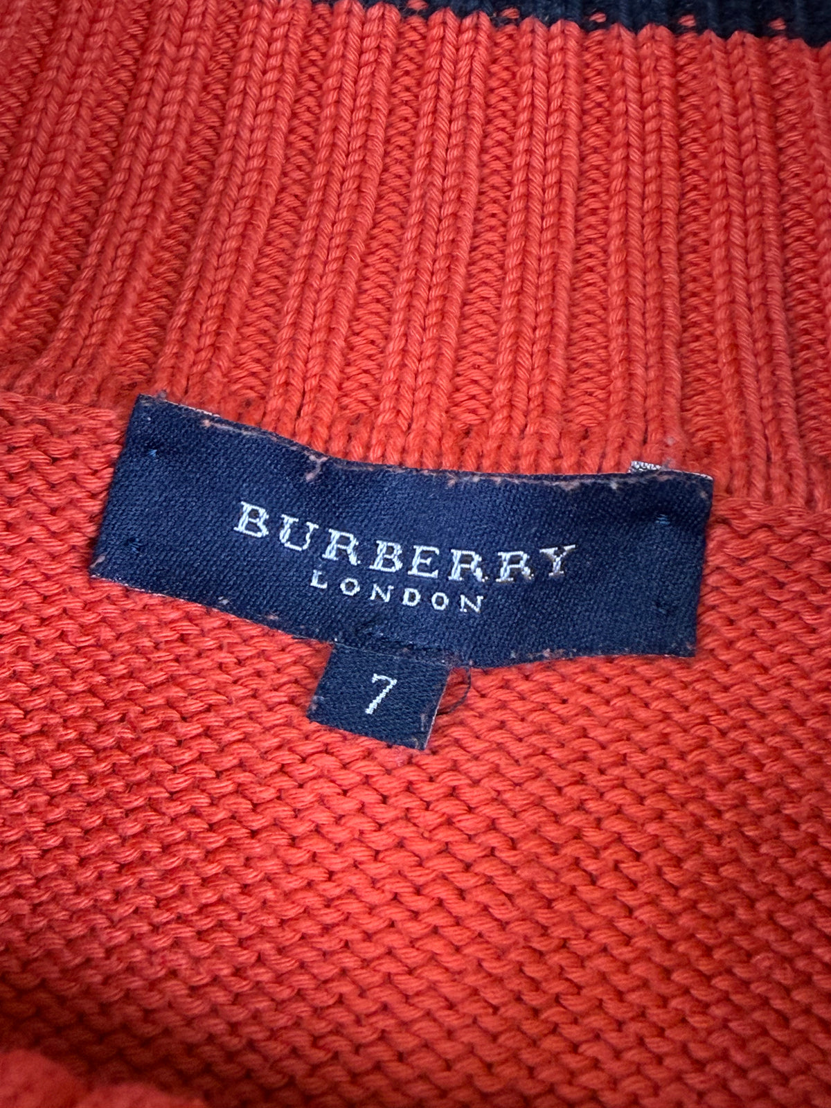 vintage Burberry sweatjacket {XL}
